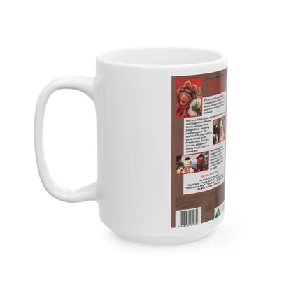 MUPPET FAMILY CHRISTMAS (VHS COVER) - White Coffee Mug - Go Mug Yourself