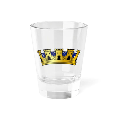 Mural Crown for Administrative Regions - Portugal (Portugal) (Coat of Arms) Shot Glass 1.5oz 1.5oz - Go Mug Yourself