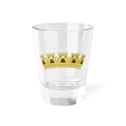 Mural Crown of Capital - Portugal (Portugal) (Coat of Arms) Shot Glass 1.5oz 1.5oz - Go Mug Yourself