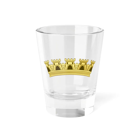 Mural Crown of Capital - Portugal (Portugal) (Coat of Arms) Shot Glass 1.5oz 1.5oz - Go Mug Yourself