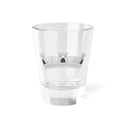 Mural Crown of Civil Parish - Portugal (Portugal) (Coat of Arms) Shot Glass 1.5oz 1.5oz - Go Mug Yourself