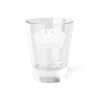 Mural Crown of Italian Comune (Italy) (Coat of Arms) Shot Glass 1.5oz - Go Mug Yourself