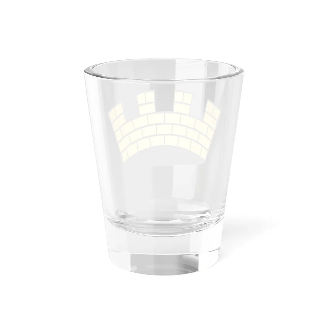 Mural Crown United Kingdom (United Kingdom) (Coat of Arms) Shot Glass 1.5oz - Go Mug Yourself