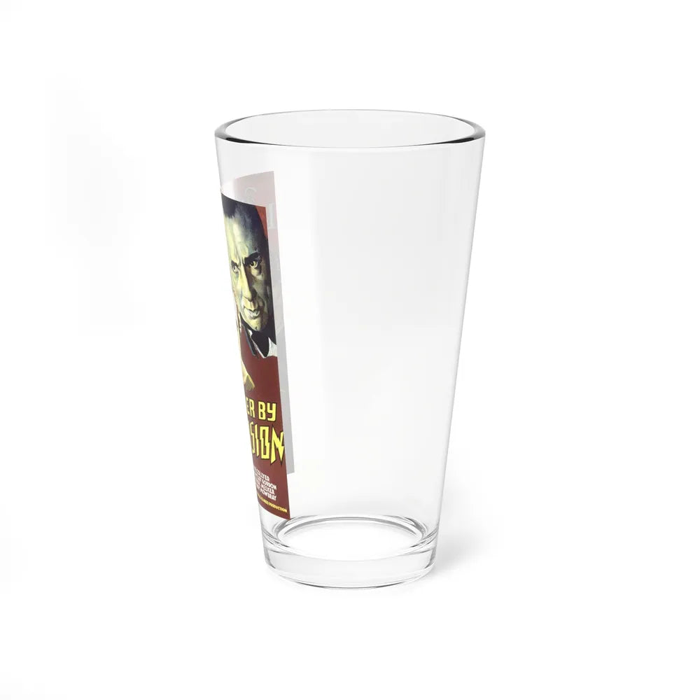 MURDER BY TELEVISION 1935 Movie Poster - Pint Glass 16oz-Go Mug Yourself