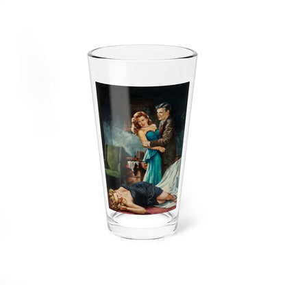 Murder for Madame, Signet paperback cover, 1952 - Pint Glass 16oz-16oz-Go Mug Yourself