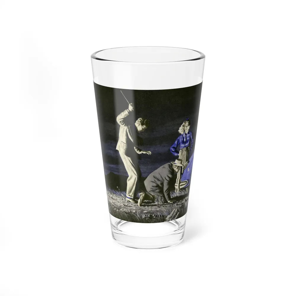 Murder Most Foul (Magazine Illustration) Pint Glass 16oz-16oz-Go Mug Yourself