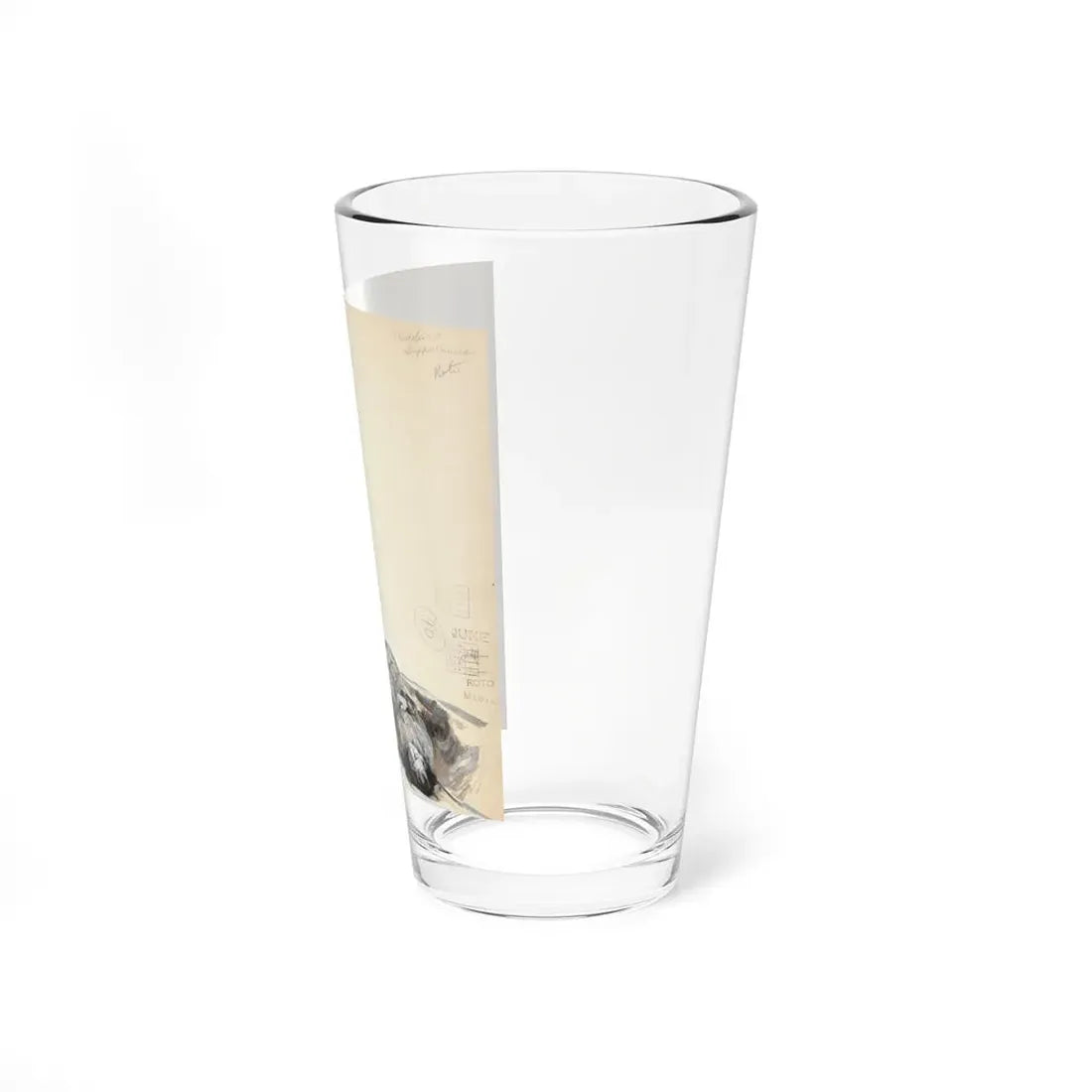 Murder of Gripps Corners, probable pulp illustration, 1934 (Magazine Illustration) Pint Glass 16oz - Go Mug Yourself