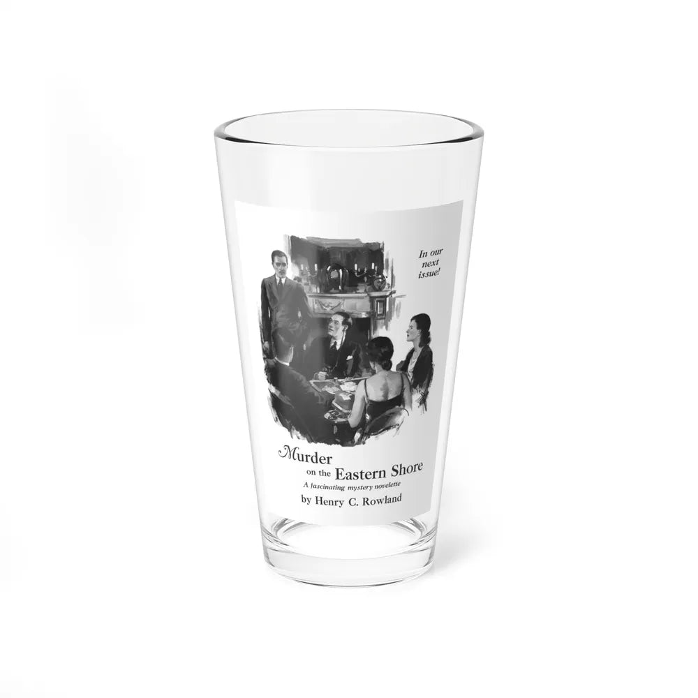 Murder on the Eastern Shore, Blue Book Magazine, July 1932 (Magazine Illustration) Pint Glass 16oz-16oz-Go Mug Yourself