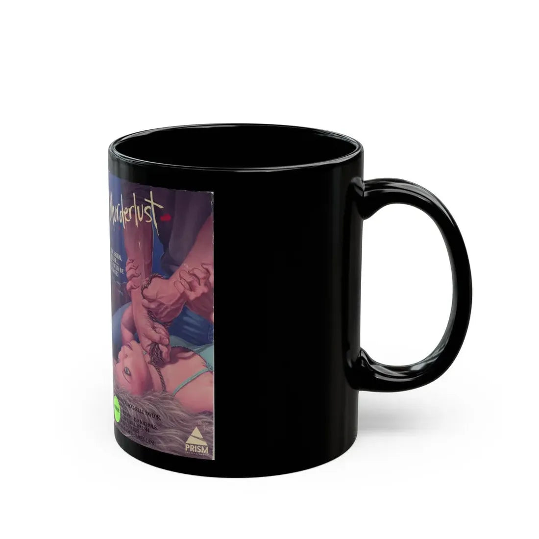 MURDERLUST (VHS COVER) - Black Coffee Mug - Go Mug Yourself