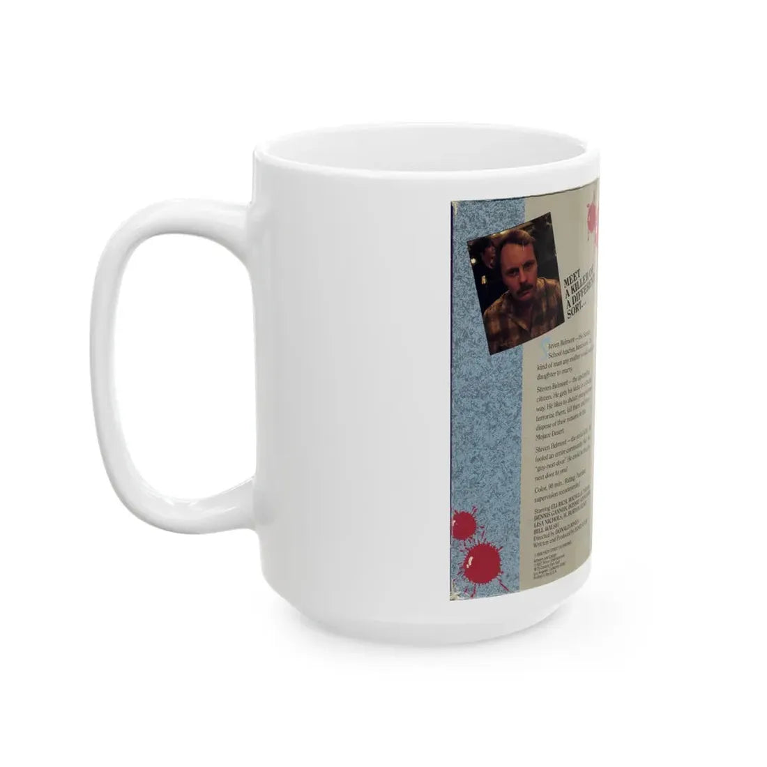 MURDERLUST (VHS COVER) - White Coffee Mug - Go Mug Yourself