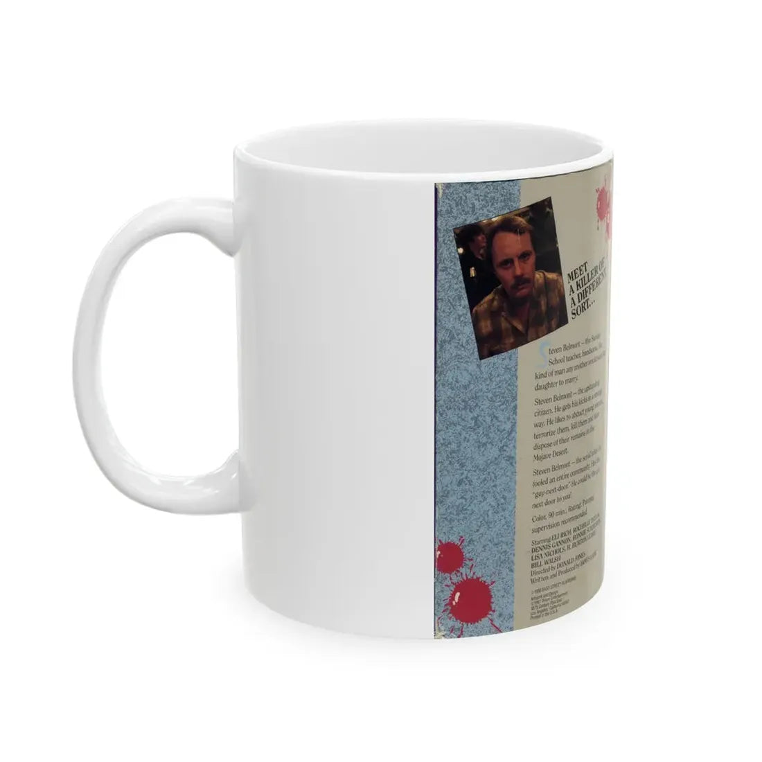 MURDERLUST (VHS COVER) - White Coffee Mug - Go Mug Yourself