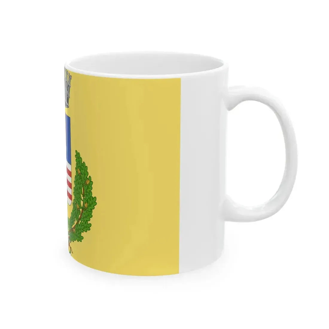Murialdo-Bandiera (Italy) White Coffee Mug - Go Mug Yourself
