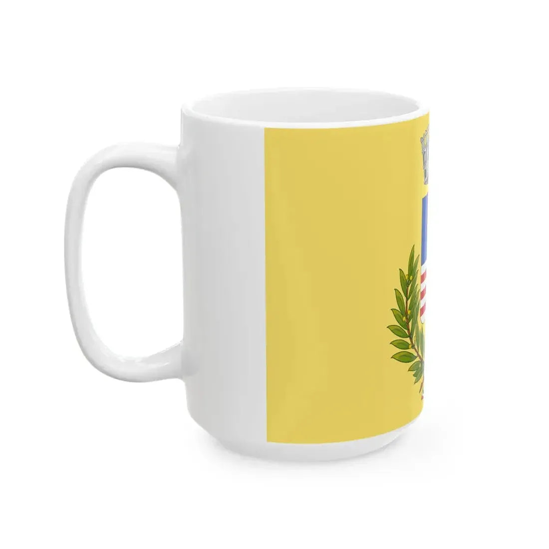 Murialdo-Bandiera (Italy) White Coffee Mug - Go Mug Yourself