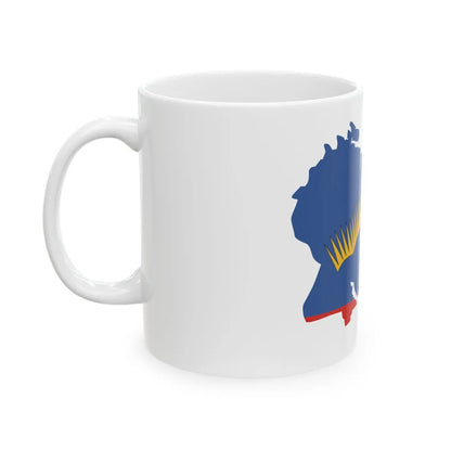 Murman-obl-geo-stub (Russia) White Coffee Mug - Go Mug Yourself