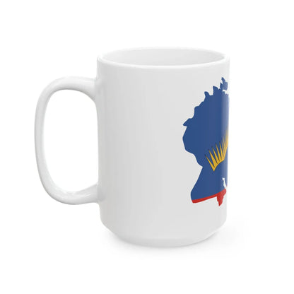 Murman-obl-geo-stub (Russia) White Coffee Mug - Go Mug Yourself