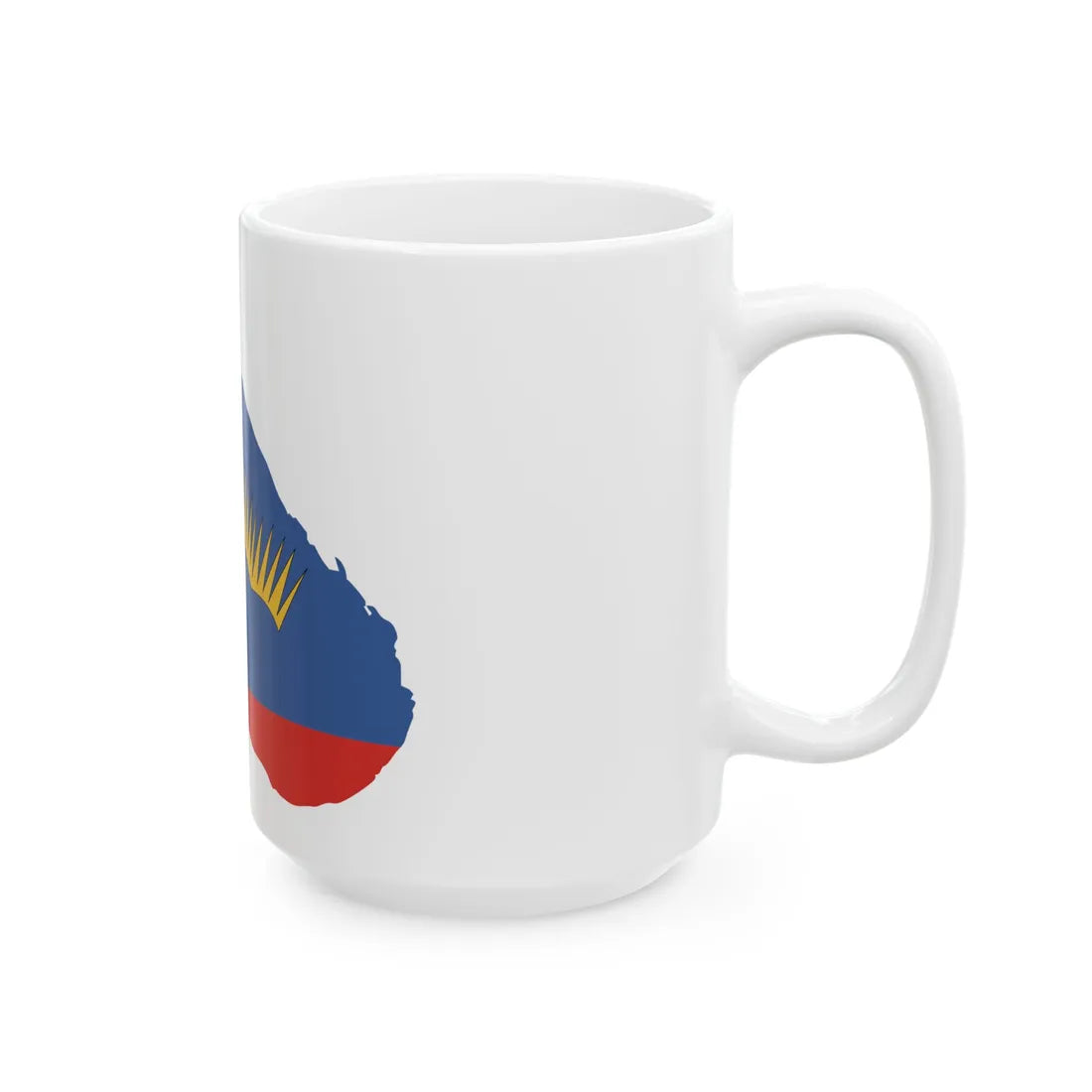 Murman-obl-geo-stub (Russia) White Coffee Mug - Go Mug Yourself