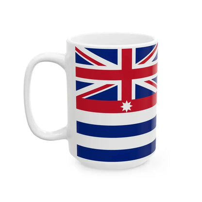 Murray River Flag Combined (Australia) White Coffee Mug - Go Mug Yourself