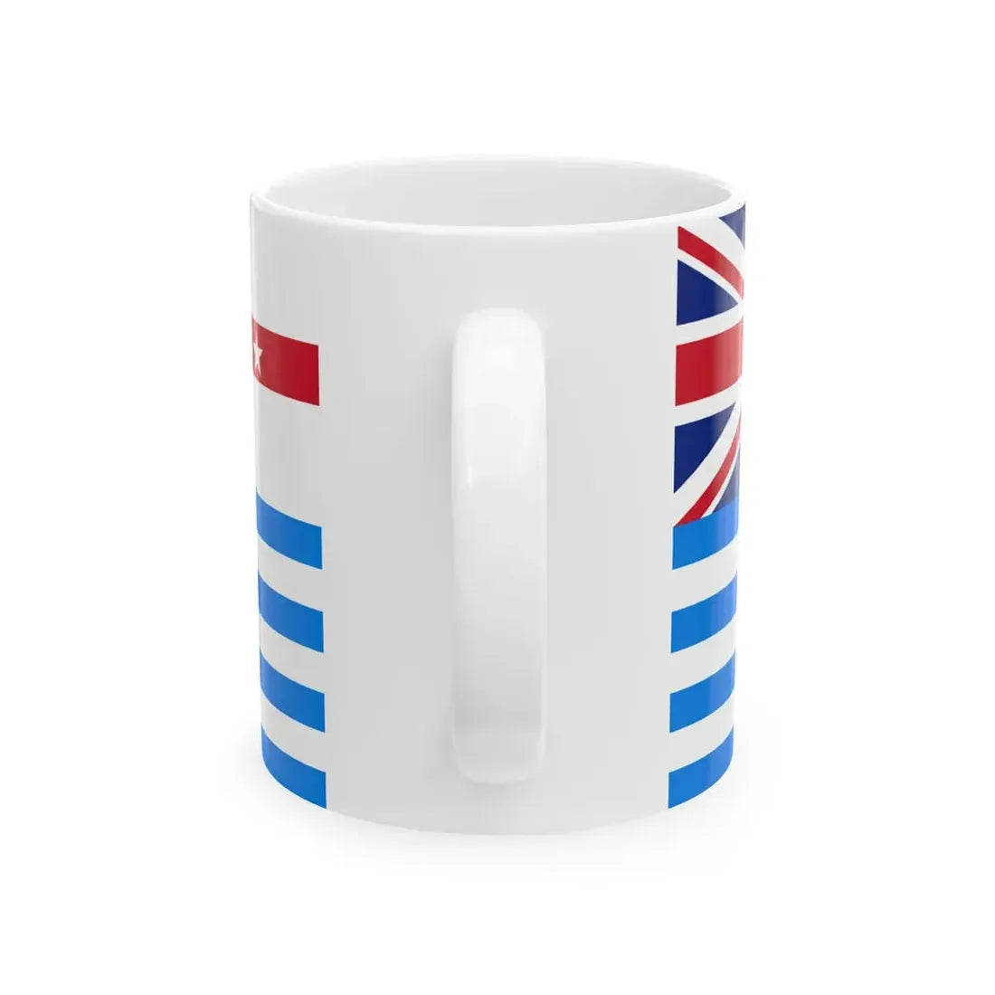 Murray River Flag Lower (Australia) White Coffee Mug - Go Mug Yourself
