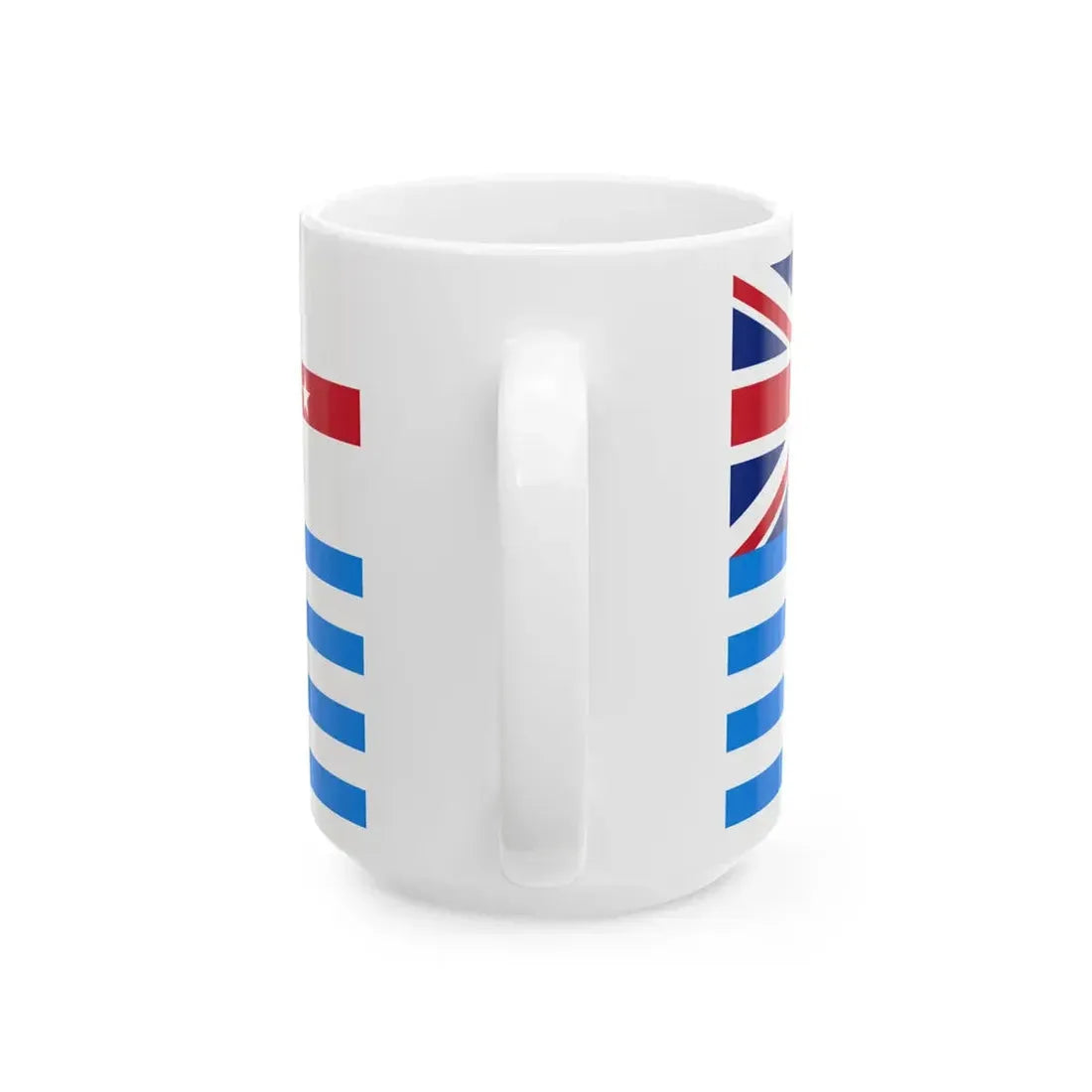 Murray River Flag Lower (Australia) White Coffee Mug - Go Mug Yourself