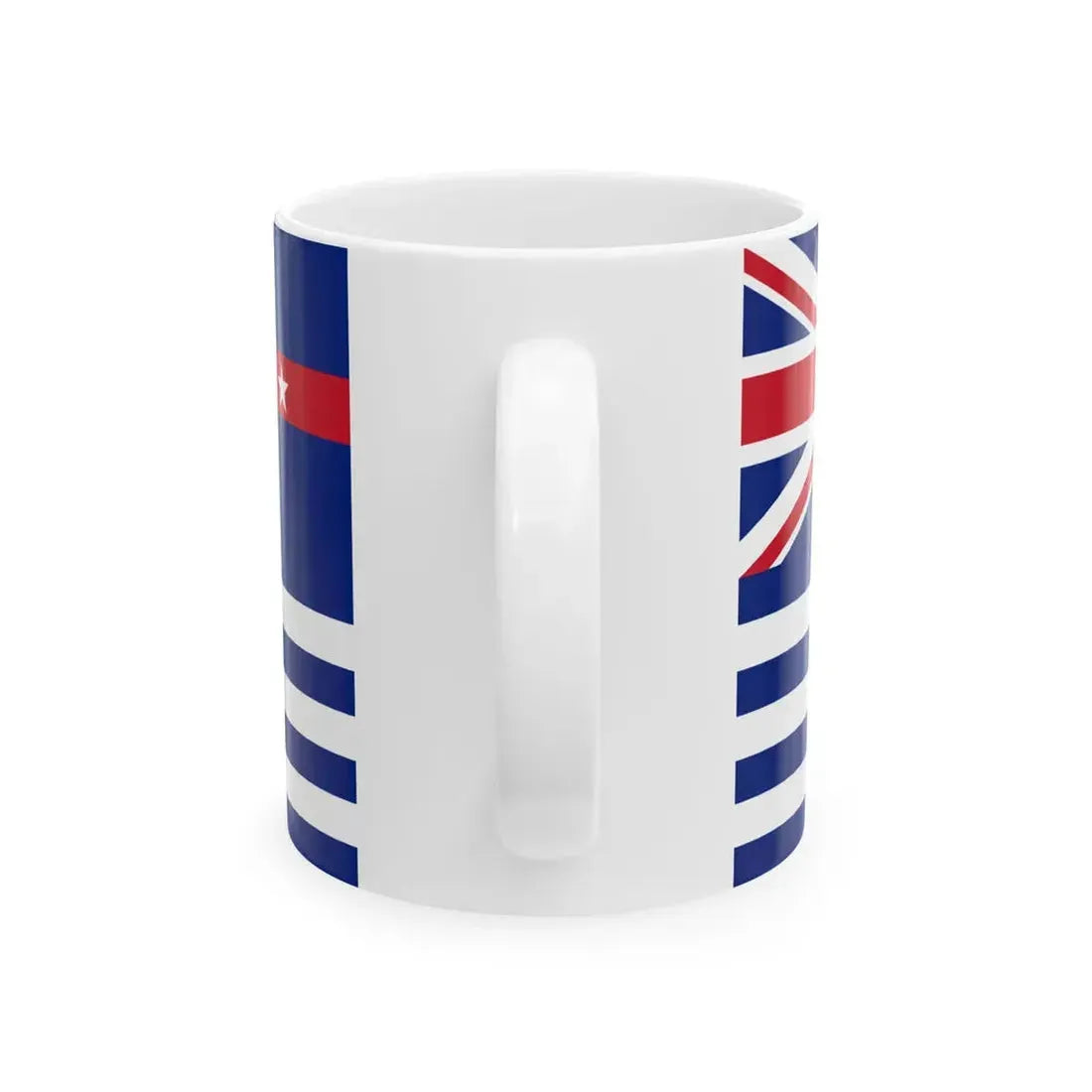Murray River Flag Upper (Australia) White Coffee Mug - Go Mug Yourself