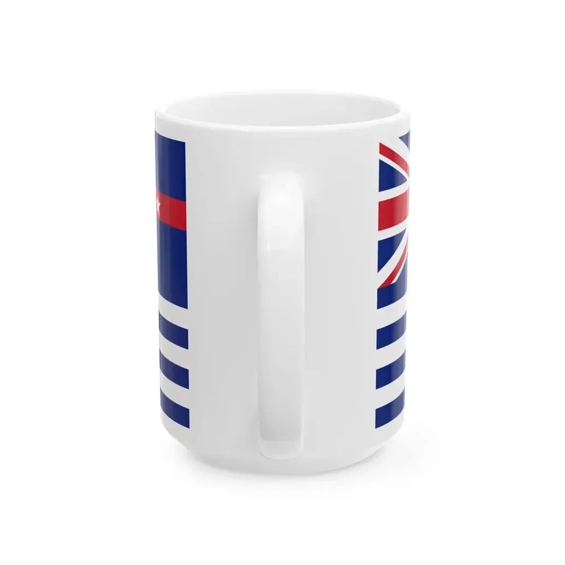 Murray River Flag Upper (Australia) White Coffee Mug - Go Mug Yourself