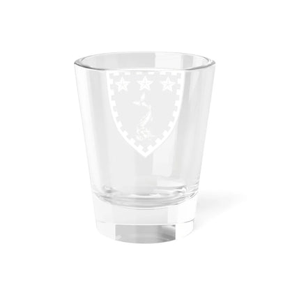 MurrayEdwardsCollegeCrest (England) (Coat of Arms) Shot Glass 1.5oz - Go Mug Yourself