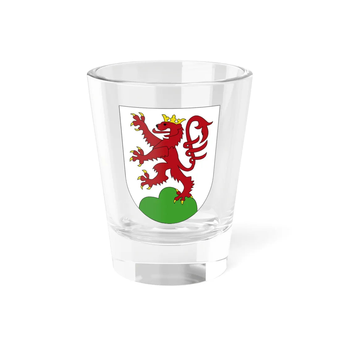 Murten-coat of arms (Switzerland) (Coat of Arms) Shot Glass 1.5oz 1.5oz - Go Mug Yourself