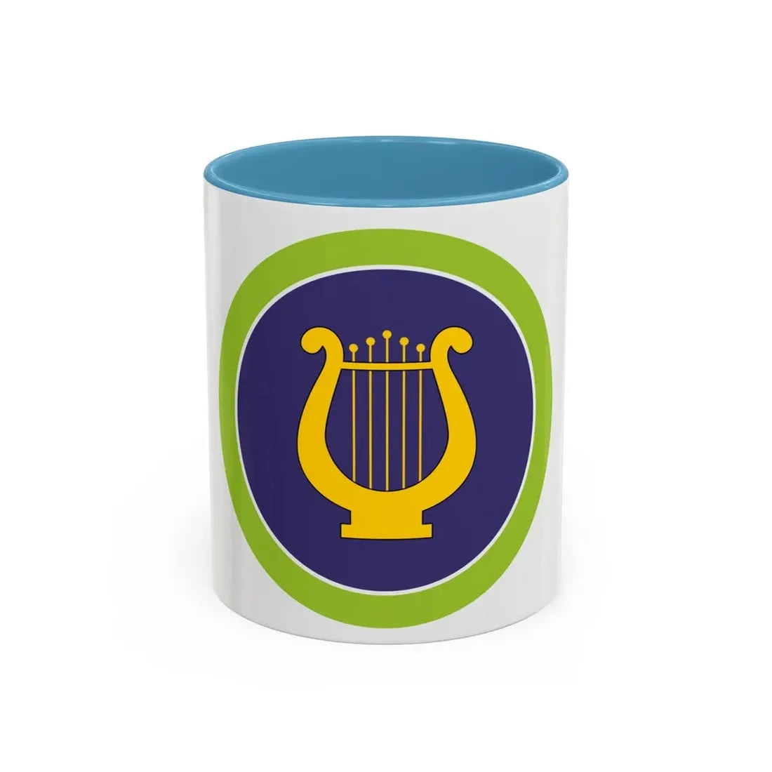 Music (Boy Scout Merit Badge) Accent Coffee Mug 11oz Light Blue - Go Mug Yourself