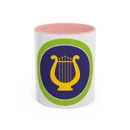 Music (Boy Scout Merit Badge) Accent Coffee Mug 11oz Pink - Go Mug Yourself