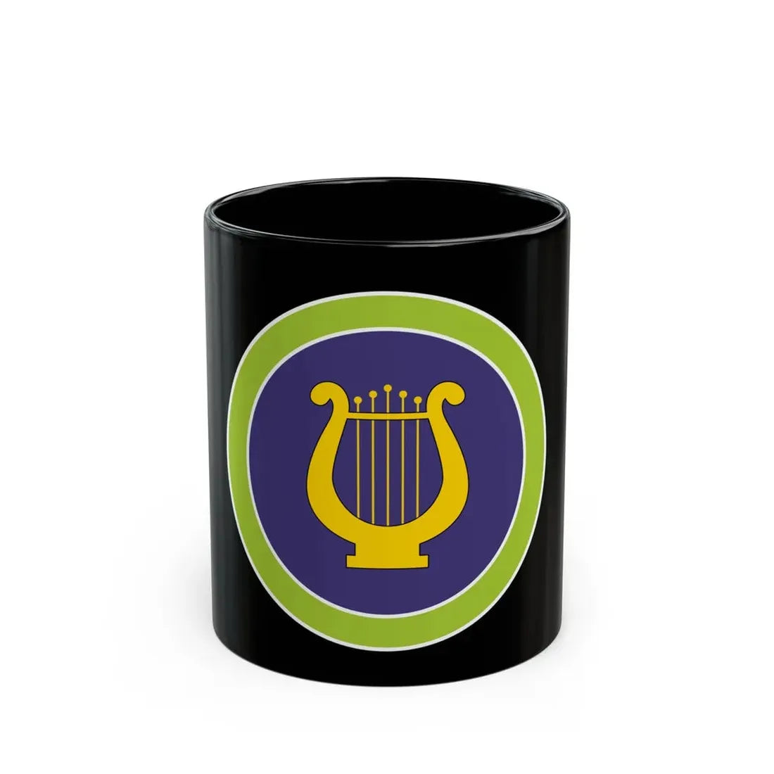 Music (Boy Scout Merit Badge) Black Coffee Mug 11oz - Go Mug Yourself