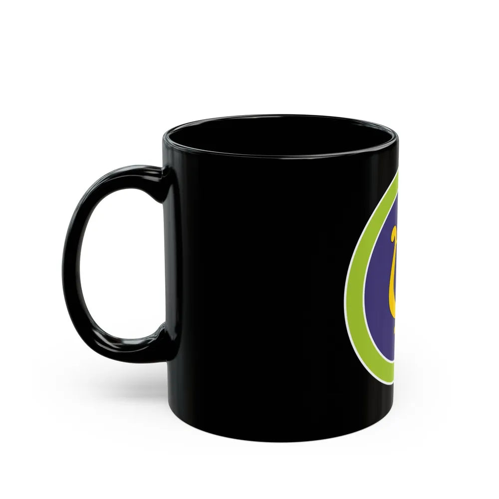 Music (Boy Scout Merit Badge) Black Coffee Mug-Go Mug Yourself