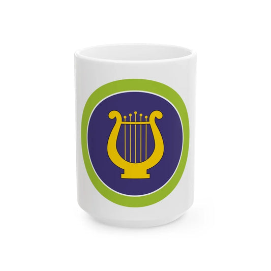 Music (Boy Scout Merit Badge) White Coffee Mug-15oz-Go Mug Yourself