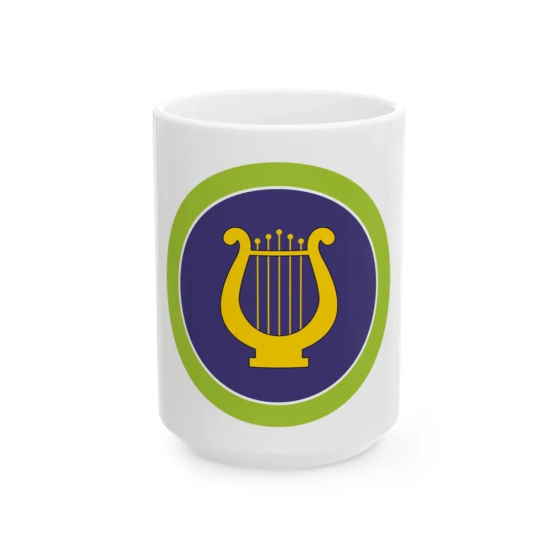 Music (Boy Scout Merit Badge) White Coffee Mug 15oz - Go Mug Yourself