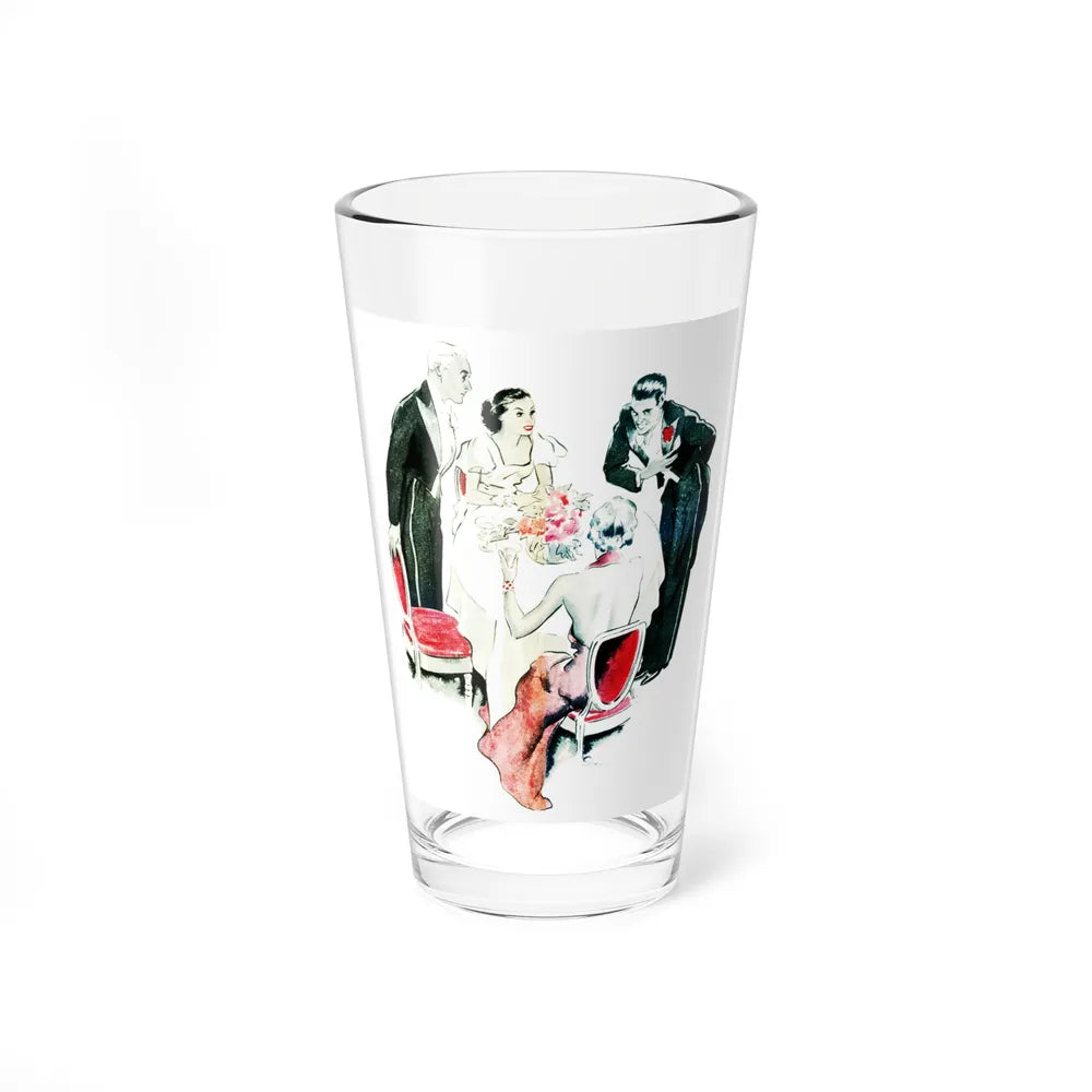 Music in His Feet, Liberty magazine, December 19, 1936 (Magazine Illustration) Pint Glass 16oz-16oz-Go Mug Yourself