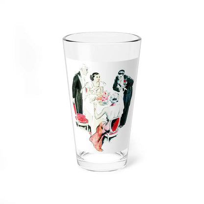 Music in His Feet, Liberty magazine, December 19, 1936 (Magazine Illustration) Pint Glass 16oz-16oz-Go Mug Yourself