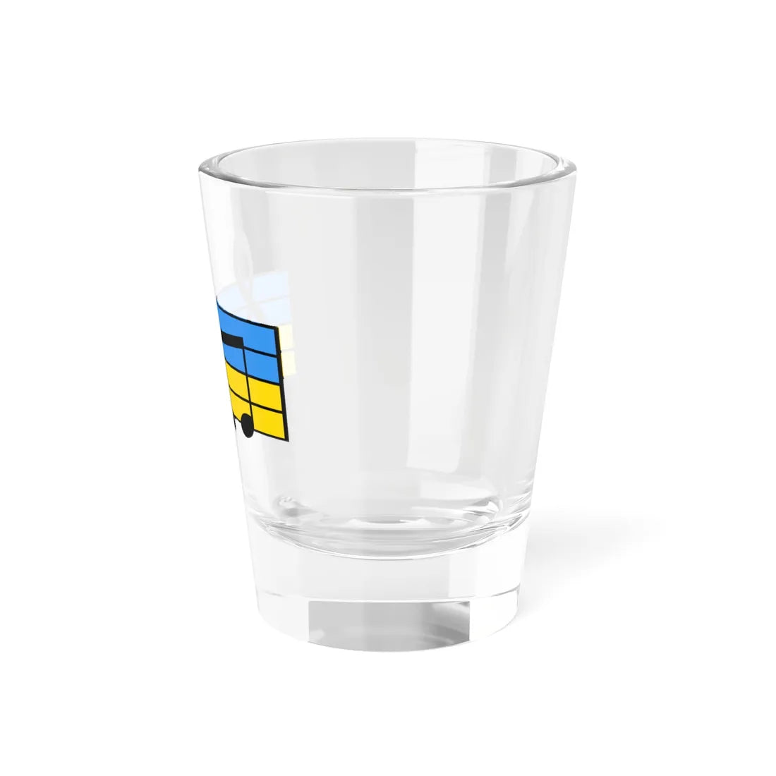 Musical notes ua (Ukraine) Shot Glass 1.5oz - Go Mug Yourself