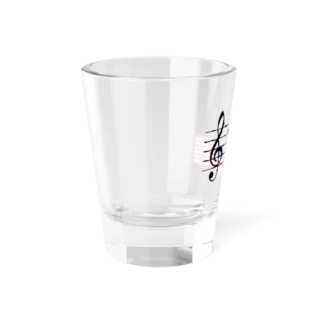 Musical Notes U.S. (United States) Shot Glass 1.5oz - Go Mug Yourself