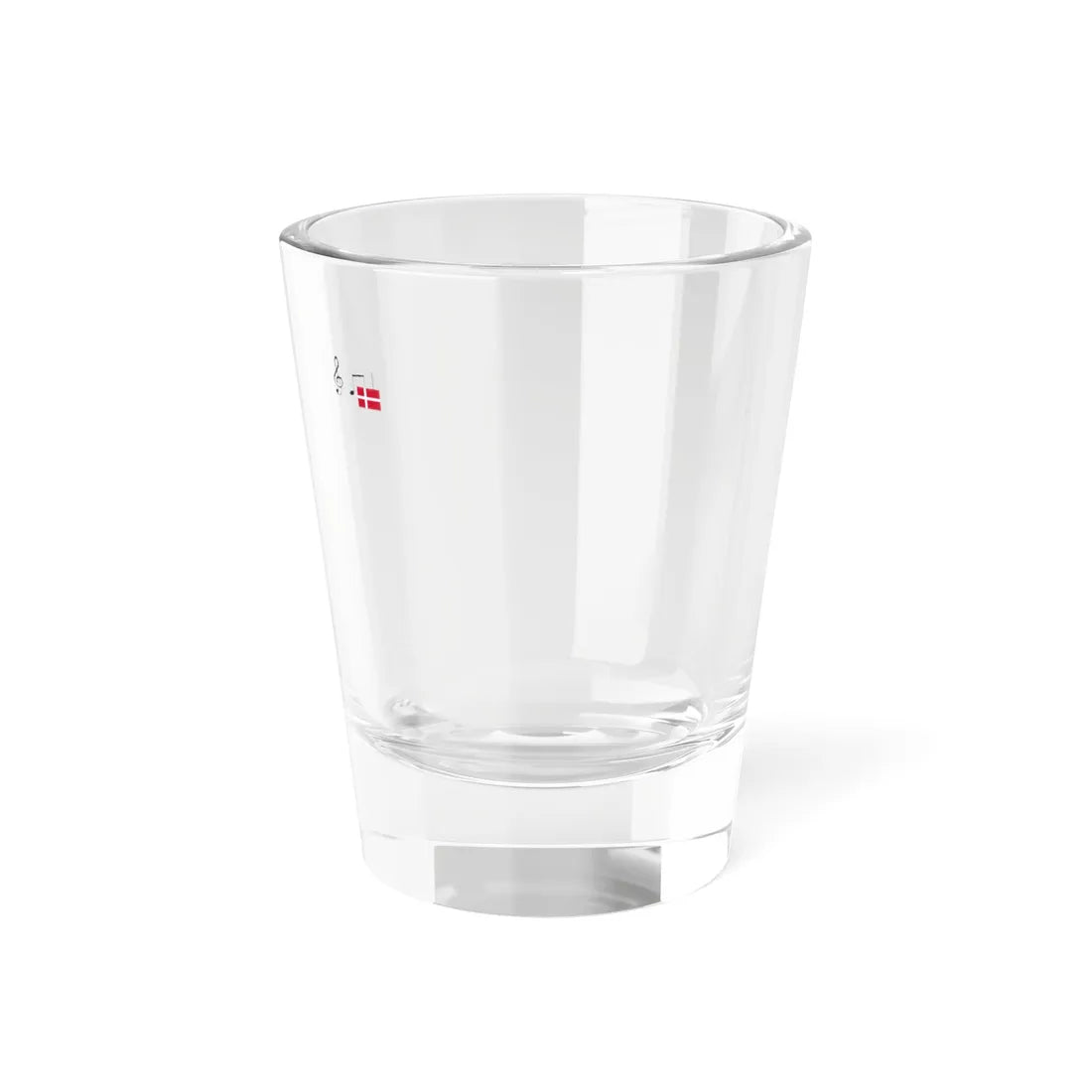 MusicalnotesDenmark (Denmark) Shot Glass 1.5oz 1.5oz - Go Mug Yourself