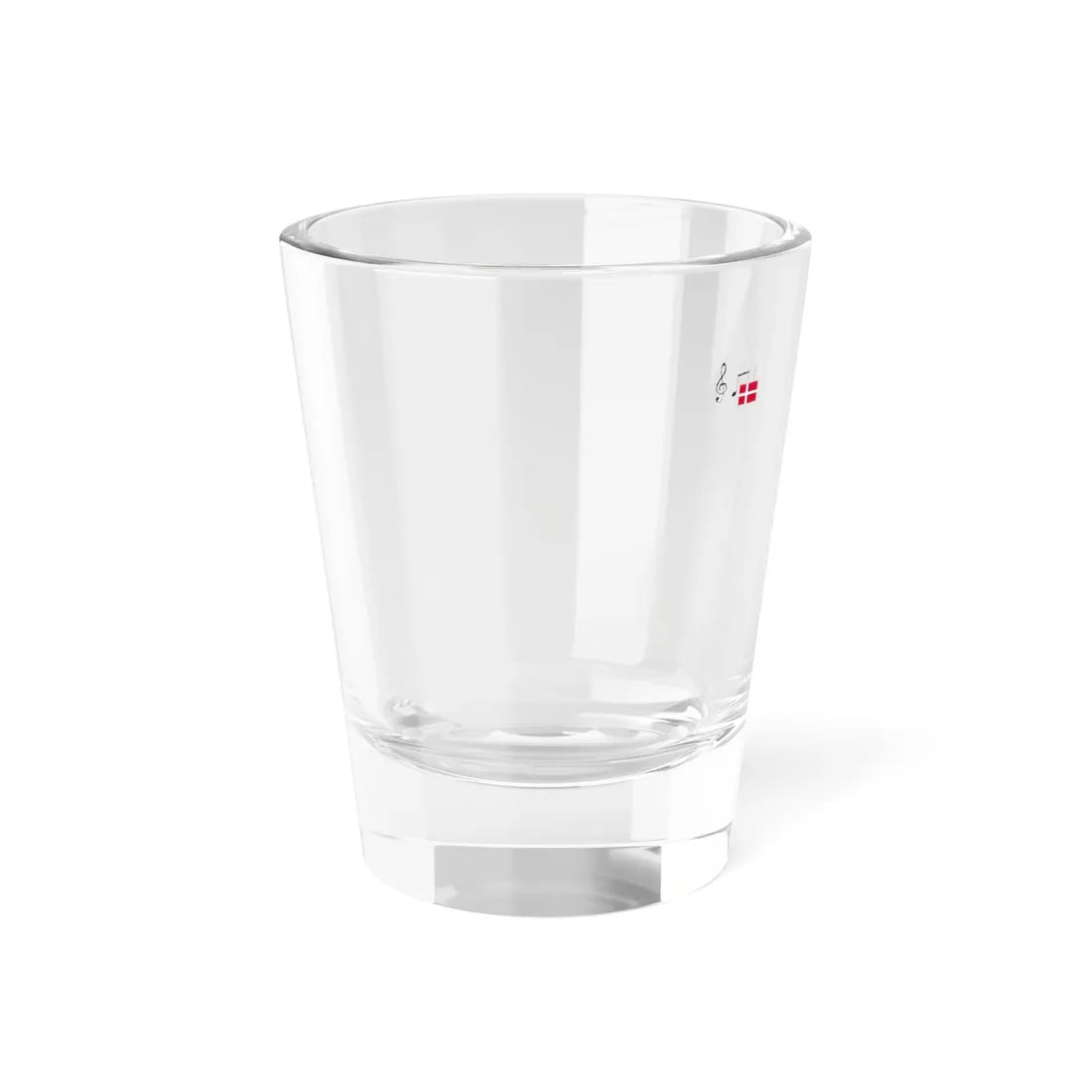 MusicalnotesDenmark (Denmark) Shot Glass 1.5oz - Go Mug Yourself