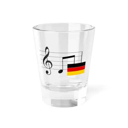 MusicalnotesGermany (Germany) Shot Glass 1.5oz 1.5oz - Go Mug Yourself