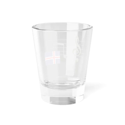 MusicalnotesIceland (Iceland) Shot Glass 1.5oz - Go Mug Yourself