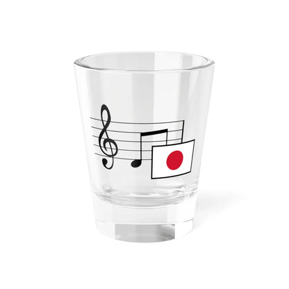 MusicalnotesJapan (Japan) Shot Glass 1.5oz 1.5oz - Go Mug Yourself