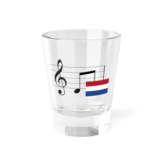 MusicalnotesNetherlands (Netherlands) Shot Glass 1.5oz 1.5oz - Go Mug Yourself