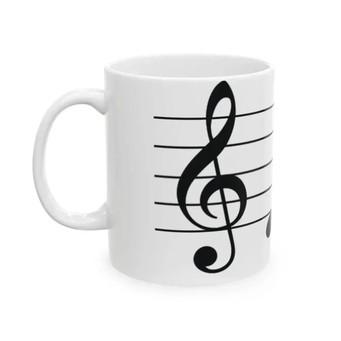 MusicalnotesNetherlands (Netherlands) White Coffee Mug - Go Mug Yourself
