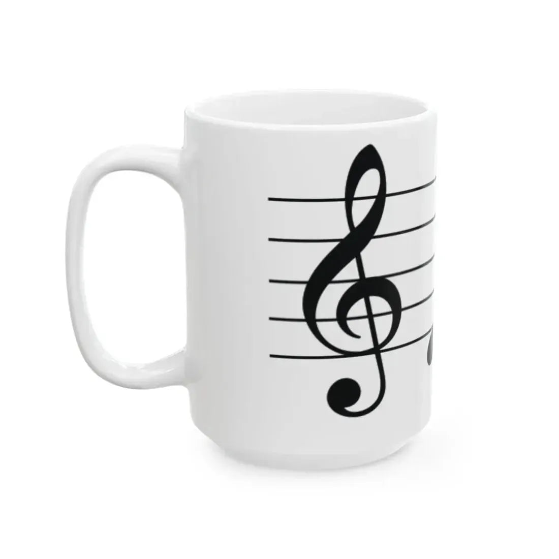 MusicalnotesNetherlands (Netherlands) White Coffee Mug - Go Mug Yourself