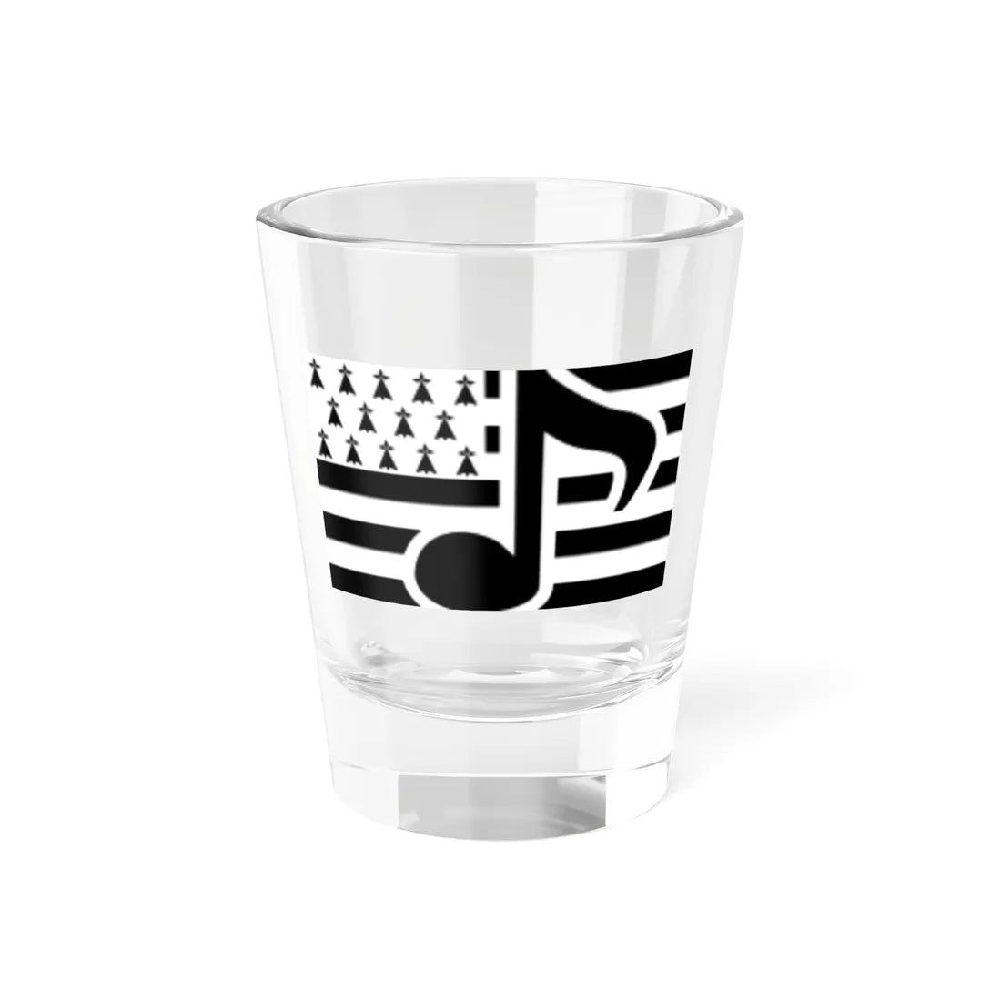 Musique bretonne (Belgium) Shot Glass 1.5oz 1.5oz - Go Mug Yourself
