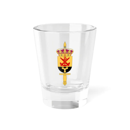 Muskö örlogsvarv vapen (Sweden) (Coat of Arms) Shot Glass 1.5oz 1.5oz - Go Mug Yourself