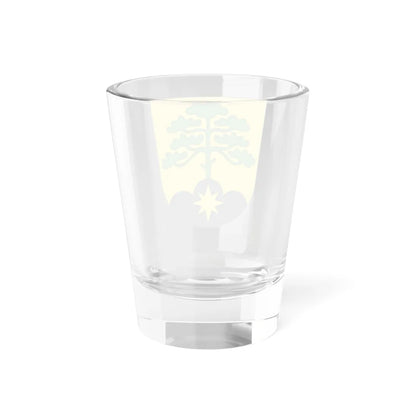 Mustamäe linnaosa vapp (Estonia) (Coat of Arms) Shot Glass 1.5oz - Go Mug Yourself