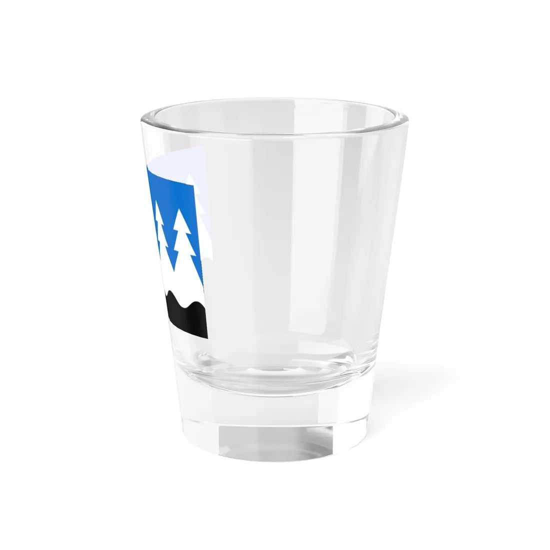 Mustvee valla lipp (Estonia) Shot Glass 1.5oz - Go Mug Yourself