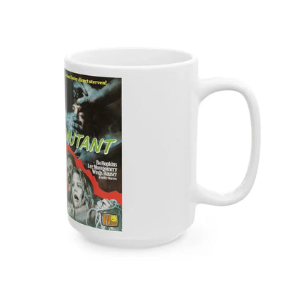 MUTANT BO HOPKINS (VHS COVER) - White Coffee Mug - Go Mug Yourself